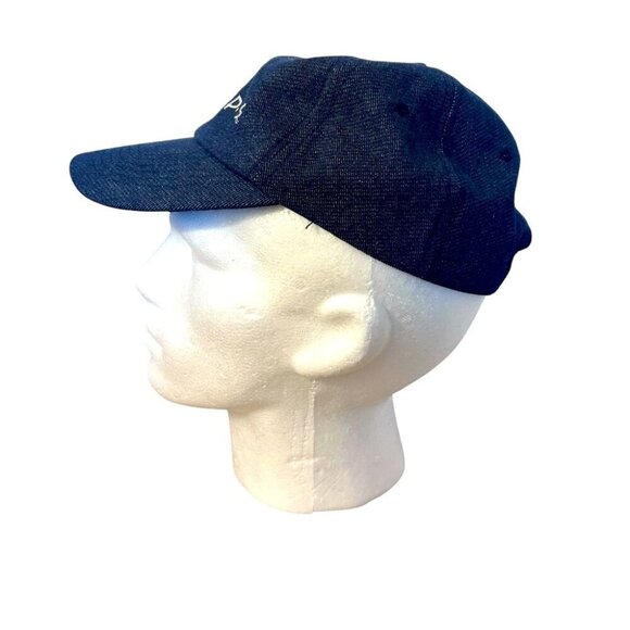 Friends Denim Baseball Cap Adjustable Strapback Embroidered Logo Casual Hat - Picture 3 of 6